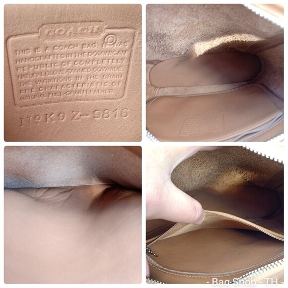 Vintage Coach 9816 Slim Duffle leather bag - Picture 9 of 10